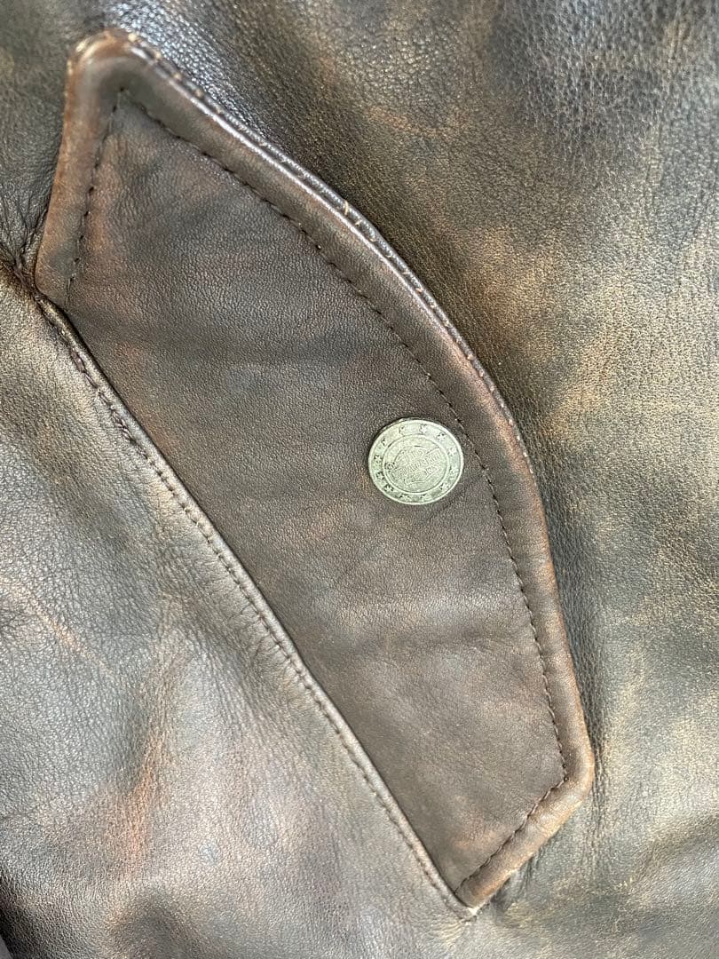 ハーレー純正 レザージャケット 38 Screamin’ Eagle