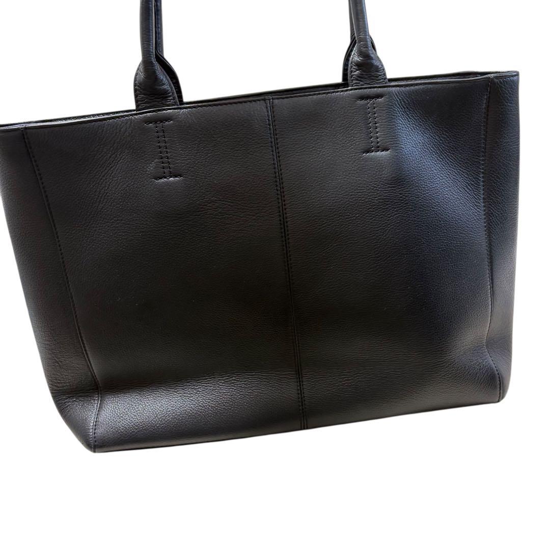 SHIPS シップス 本革 レザートートバッグ A4収納可 通勤　ビジネス