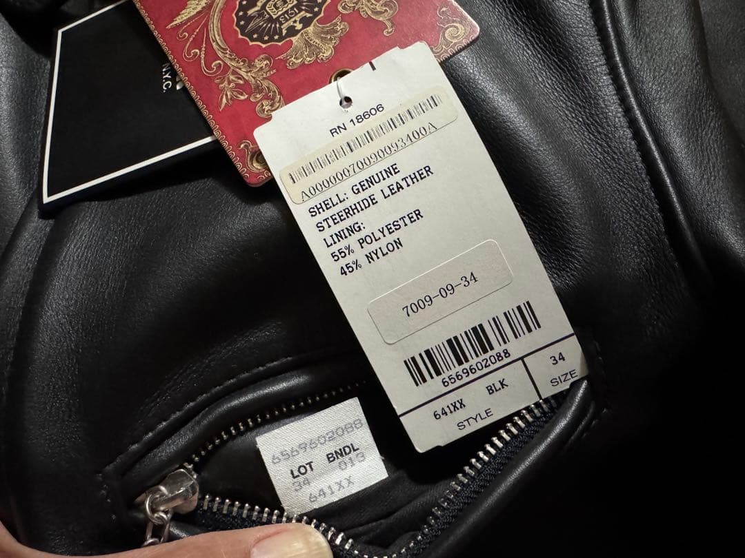 schott 641xx 34 タグ付き