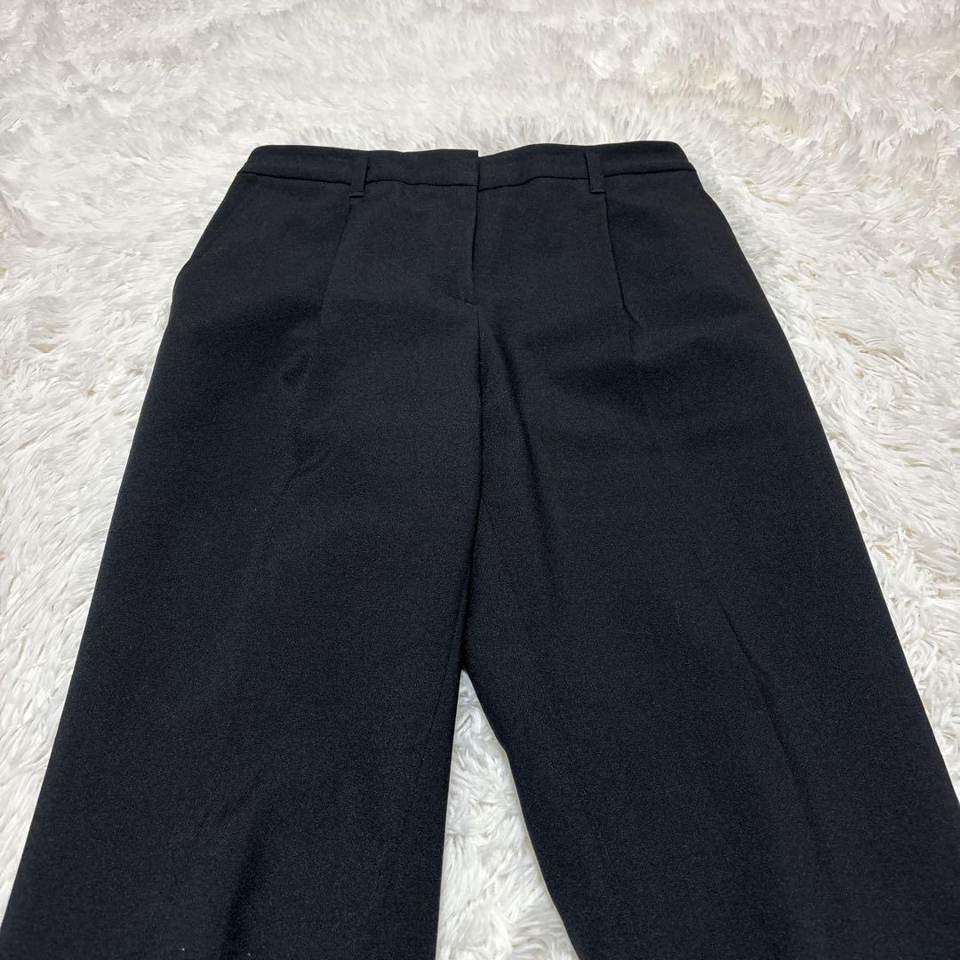 【未使用に近い】PLST　プラステ　セットアップ　ノーカラー　ブラック　Mサイズ