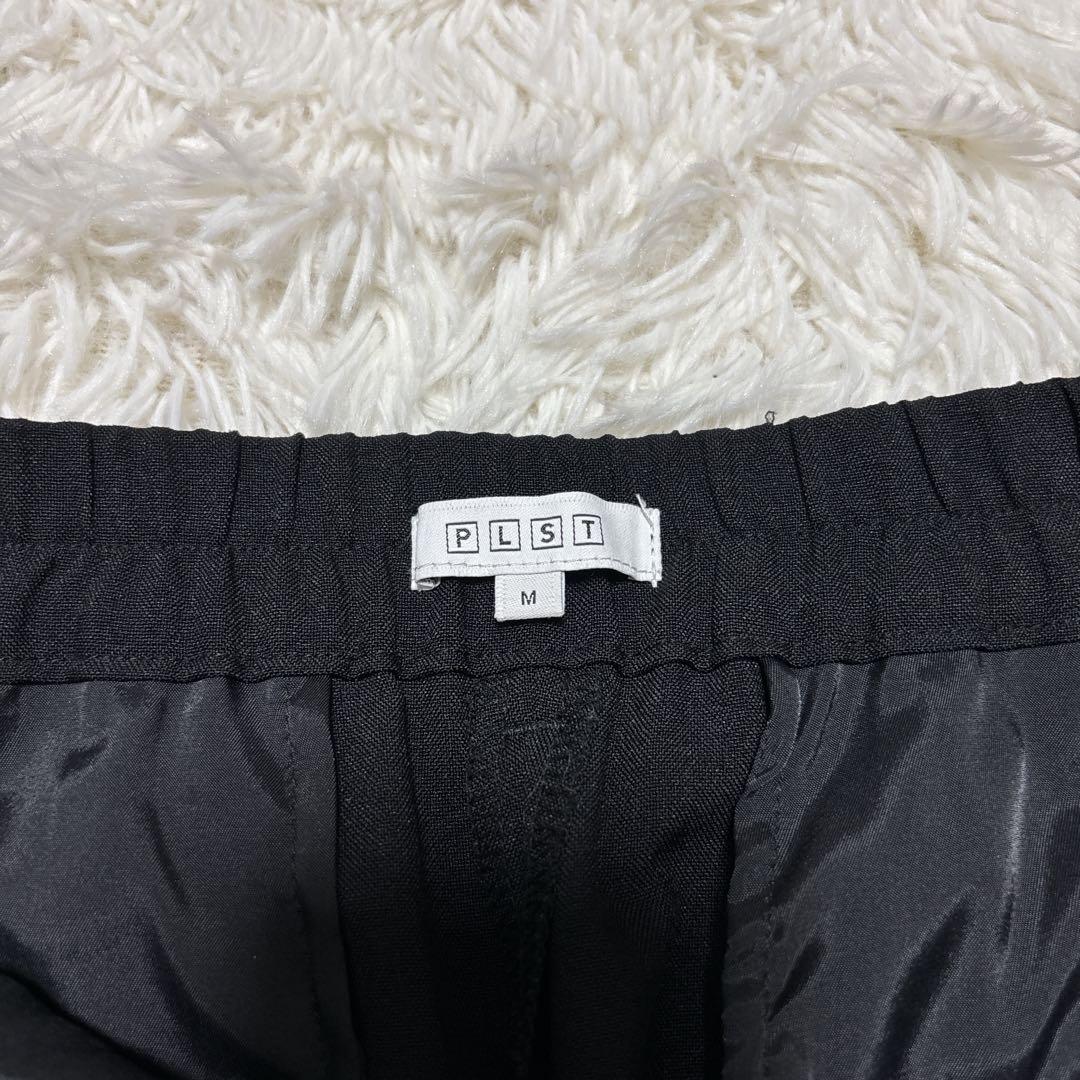 【未使用に近い】PLST　プラステ　セットアップ　ノーカラー　ブラック　Mサイズ