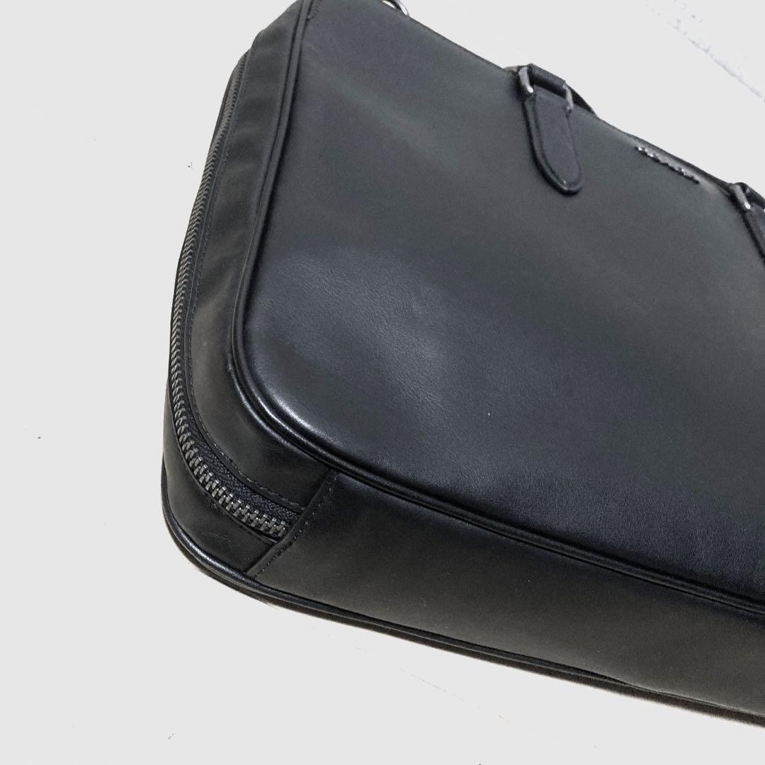 超美品 COACH グラハム C8170 ビジネスバッグ ブリーフケース 黒