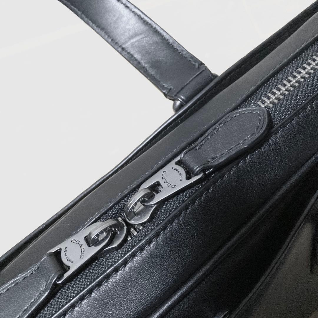 超美品 COACH グラハム C8170 ビジネスバッグ ブリーフケース 黒