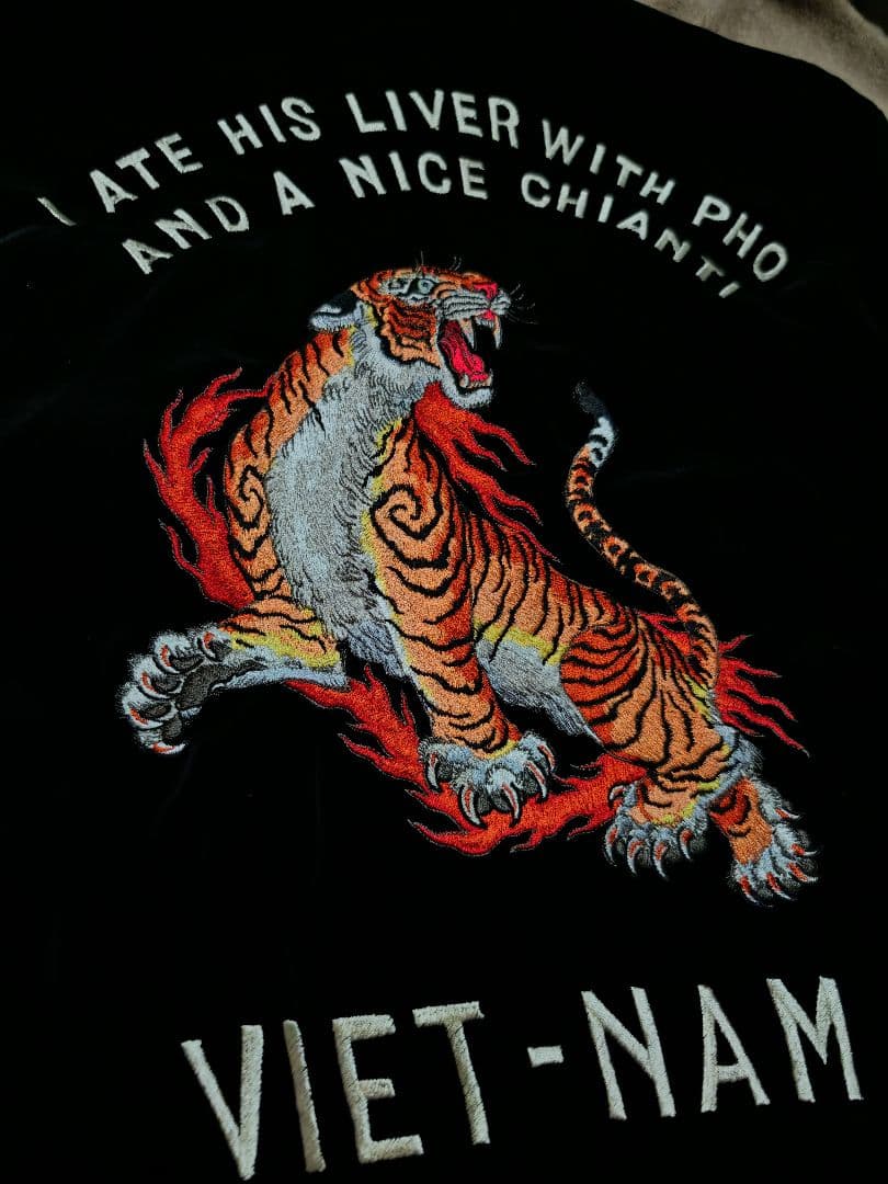 WACKO MARIA 日本製別珍虎限定 スカジャン vintage ベトジャン