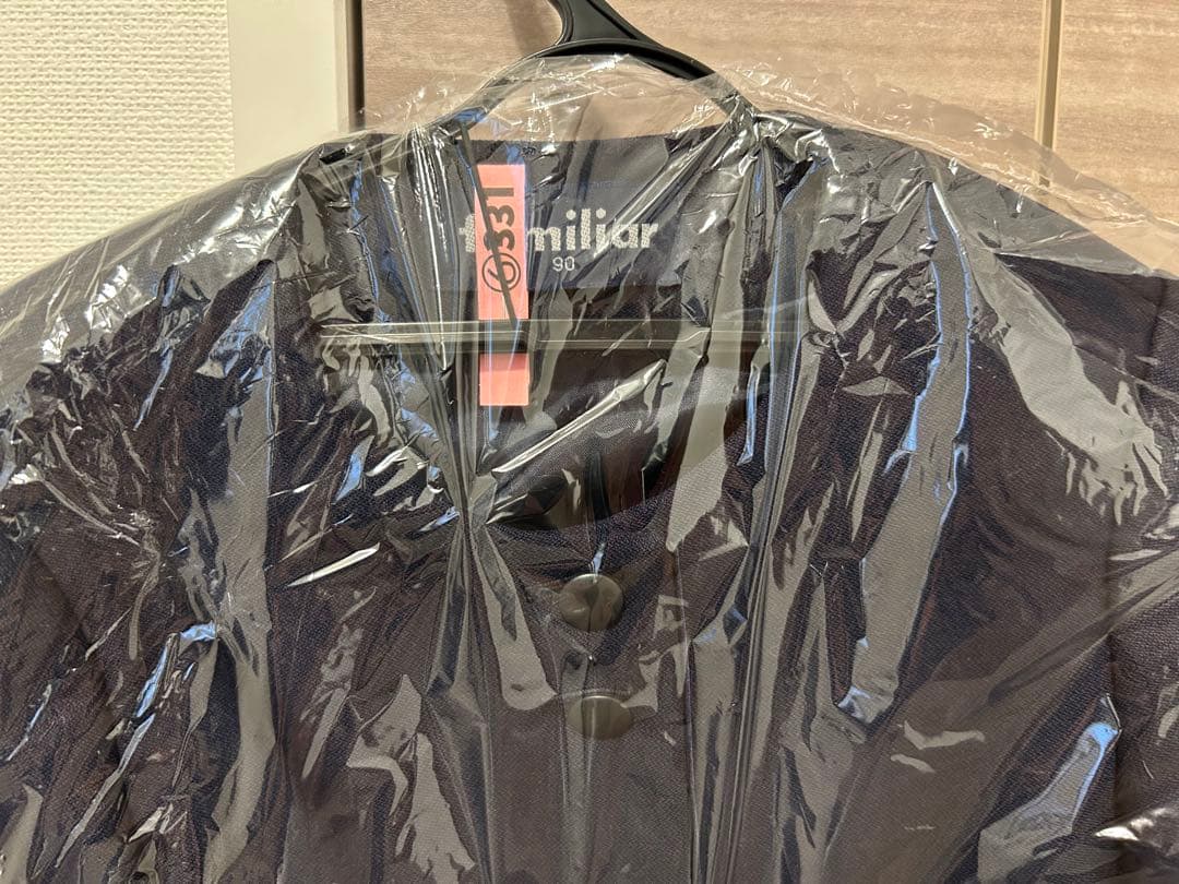 familiar ネイビー フォーマルドレスセット90cm