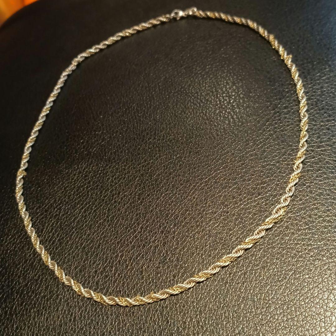 ティファニー Tiffany ツイスト ネックレス 925 750