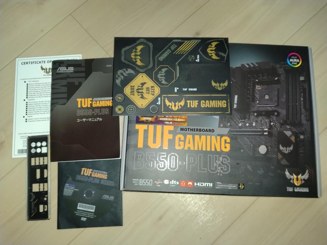 Ryzen7 3700X TUF GAMING B550-PLUS 中古