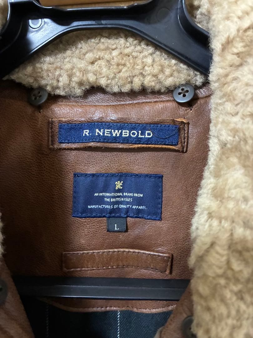 【タカヒロ様】R.NEWBOLD ムートンボア G1 A2 フライトジャケット