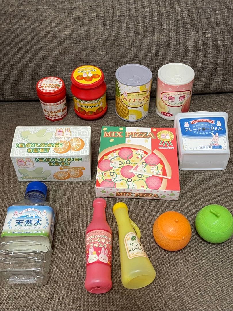 マザーガーデン うさもも チルド冷蔵庫　ぬいぐるみ付き