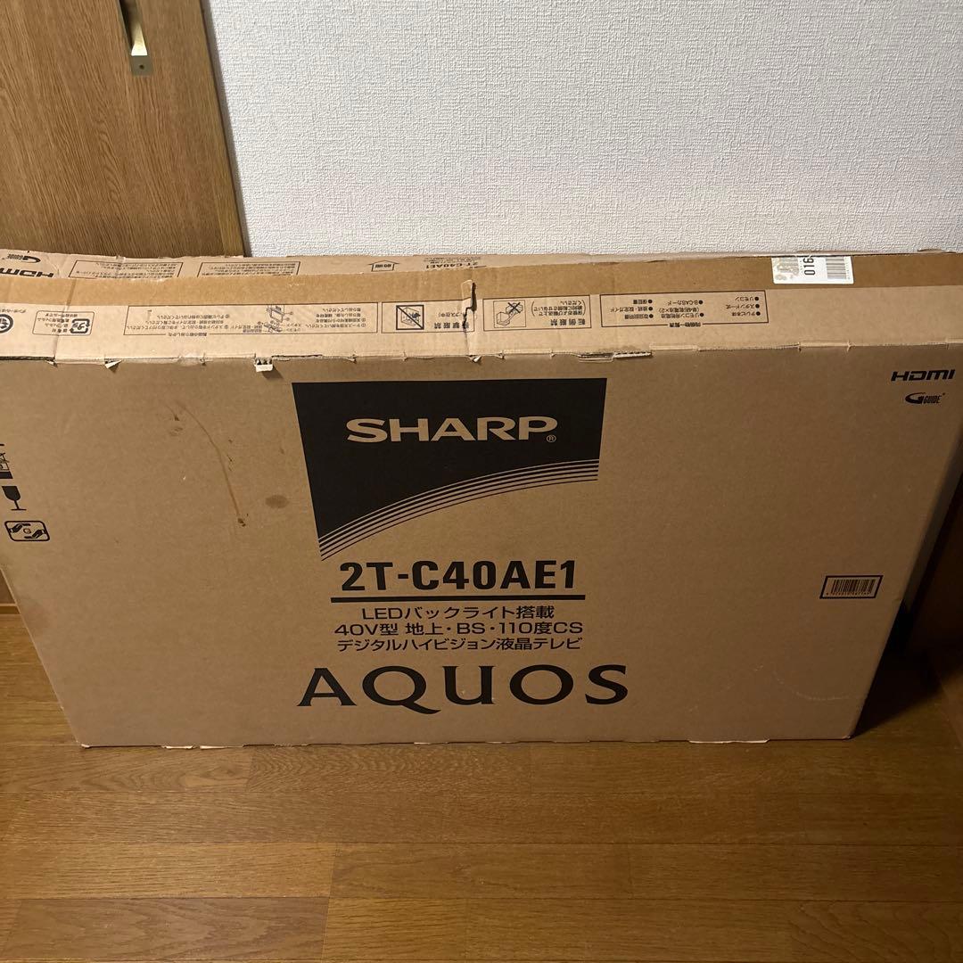 SHARP シャープ AQUOS 40V型 液晶テレビ 2T-C40AE1