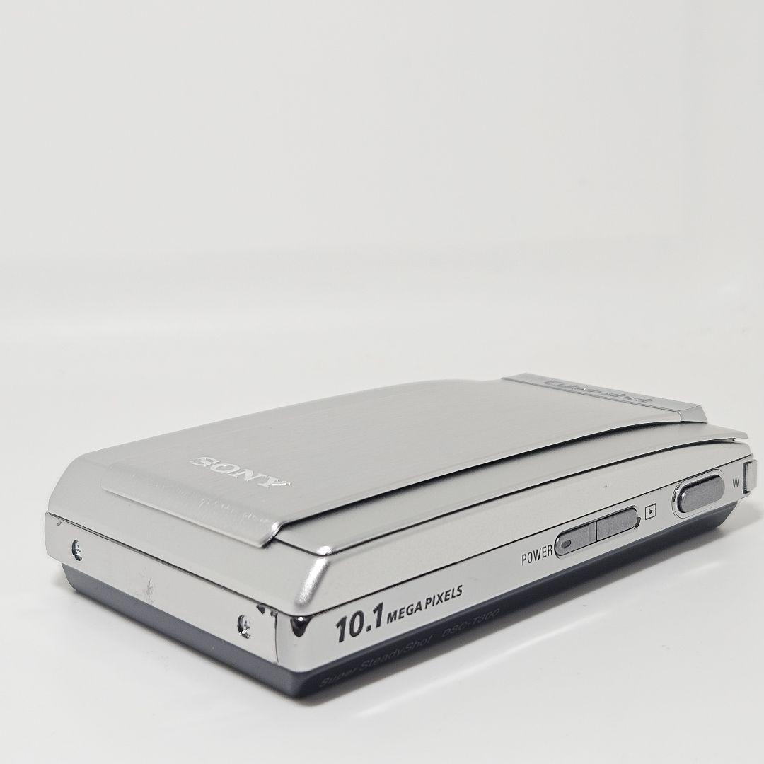 美品 付属品多数 SONY Cyber-shot DSC-T300 シルバー 箱