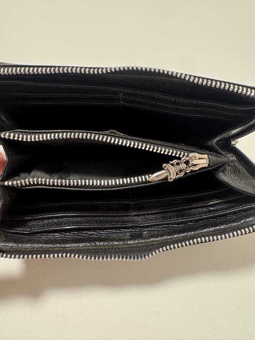 正規店購入 CHROME HEARTS REC F ZIP PLANE 長財布