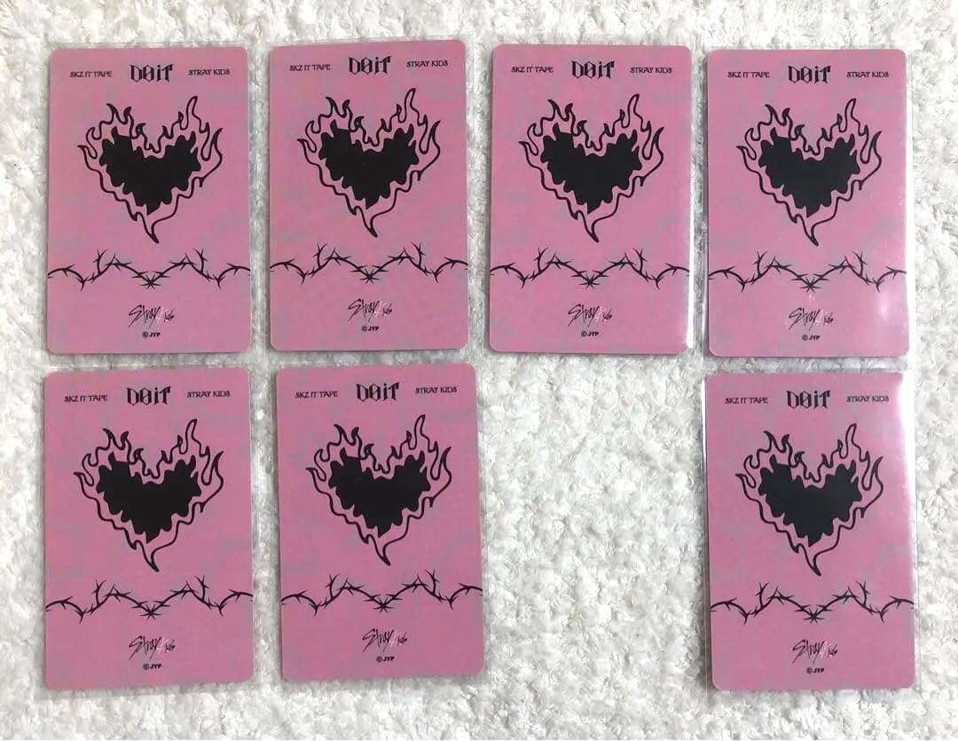 【7枚セット】 straykids dnit yizhiyu popup
