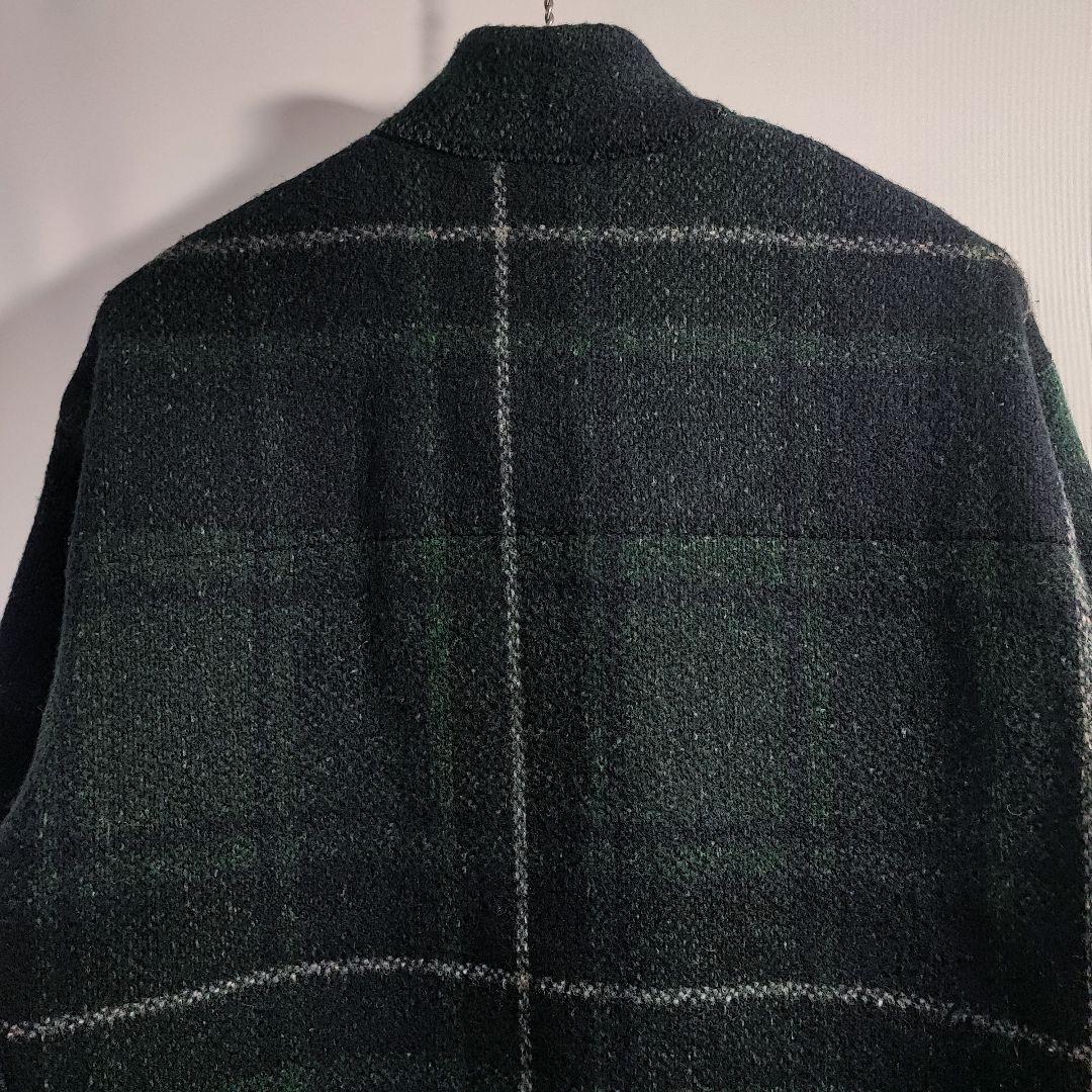 45rpm ダッフルコート チェック柄 ショート丈 サイズ3 Lサイズ