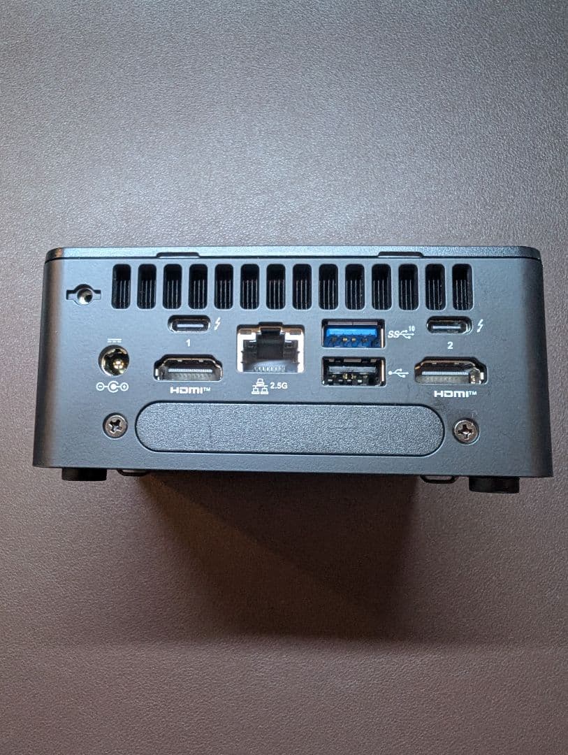 ミニPC NUC i5-1340P 32GB 512GB Win11Pro