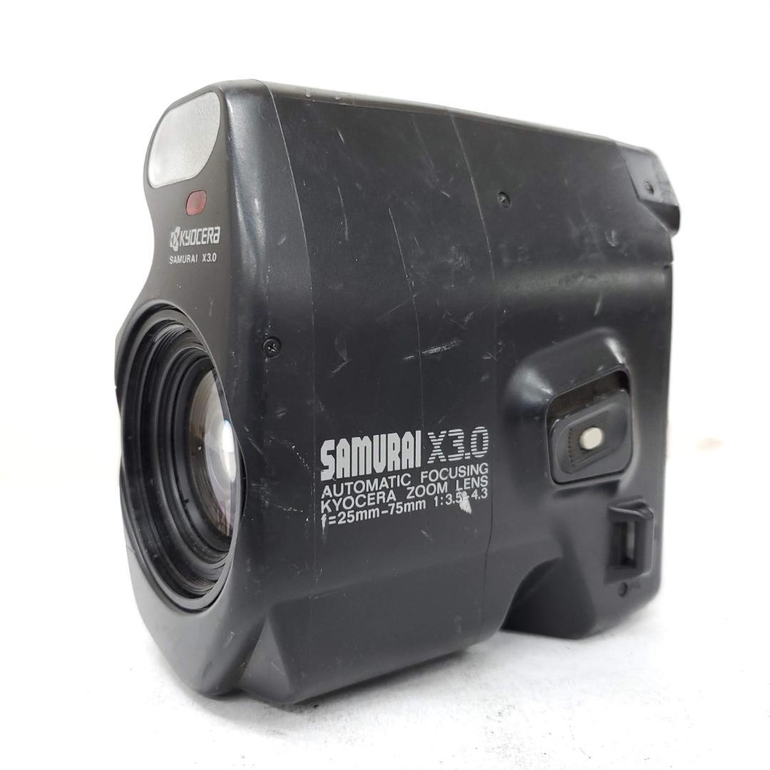 フィルムカメラ KYOCERA SAMURAI X3.0 F0116-333-2v y