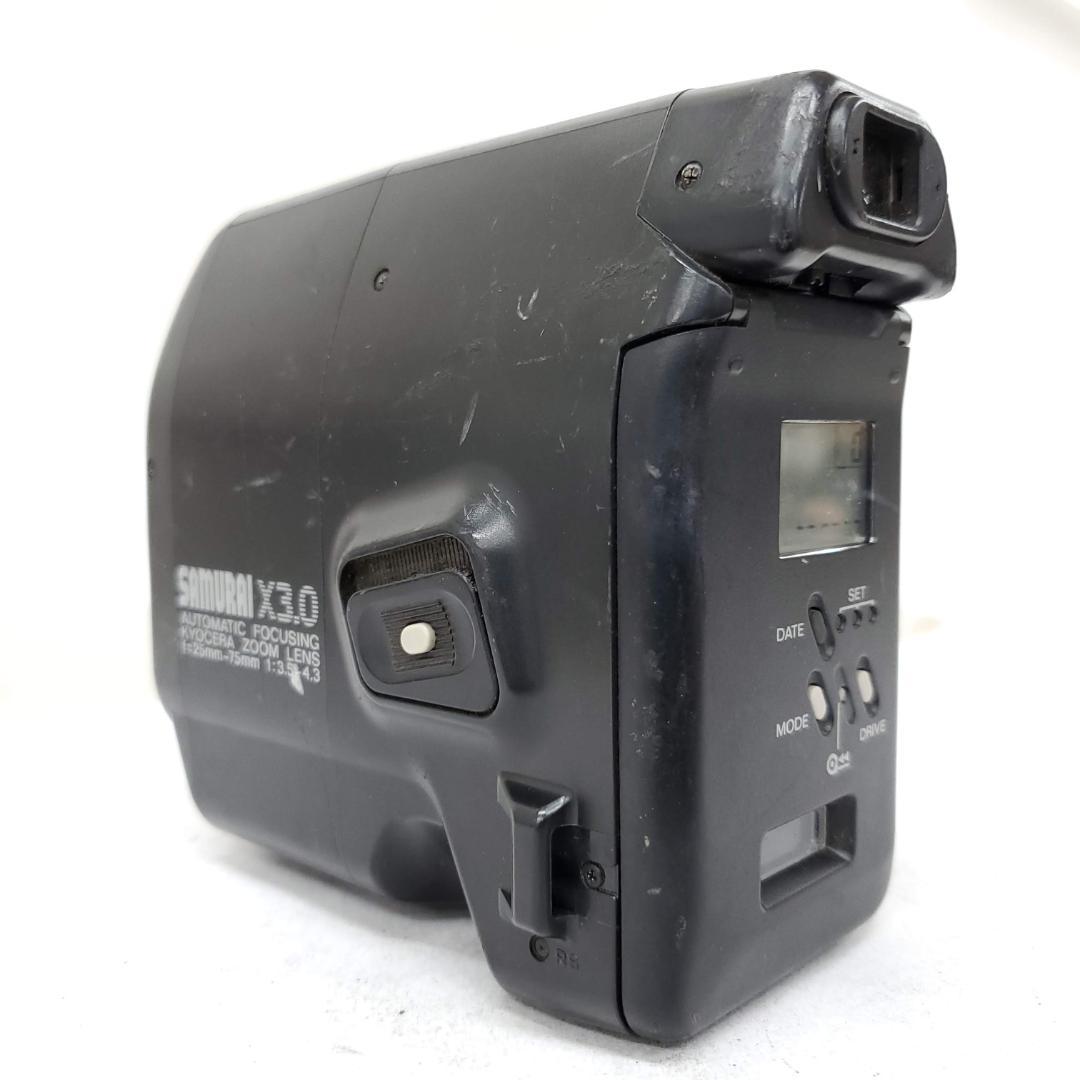 フィルムカメラ KYOCERA SAMURAI X3.0 F0116-333-2v y