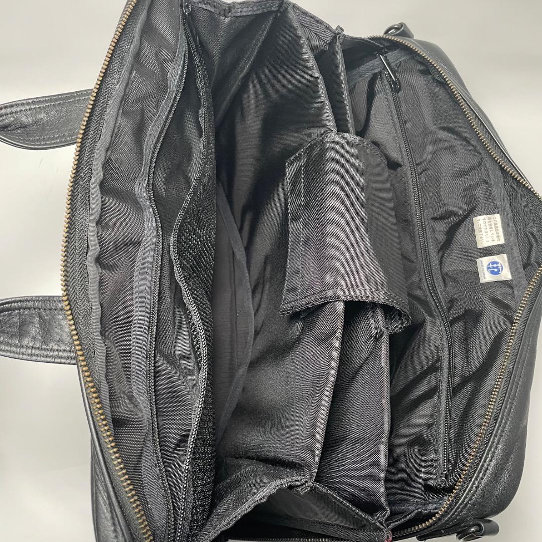 PORTER✨高級レザー✨ブリーフケース 2way B4 PC 送料無料 匿名