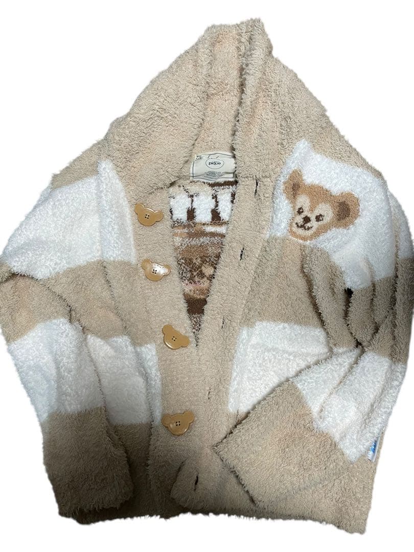 美品！ジェラピケ ダッフィー カーデガンレディース