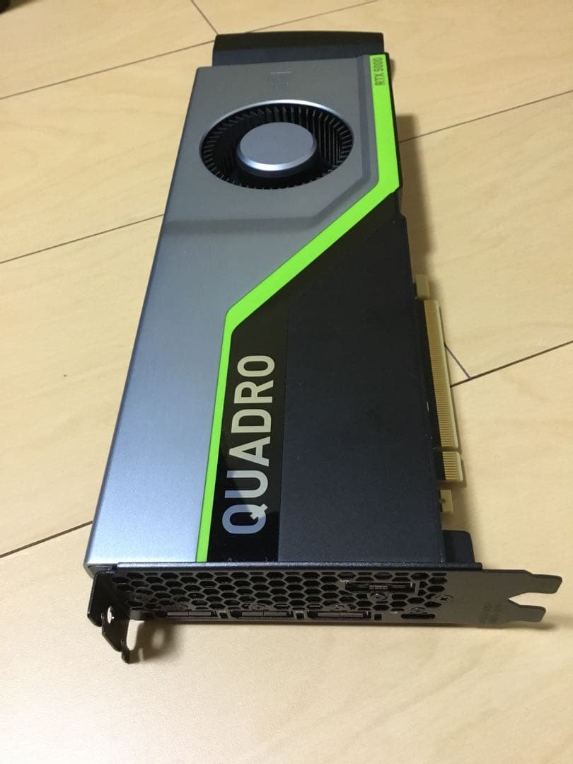 NVIDIA QUADRO RTX5000 グラフィックボード 16GB 中古品