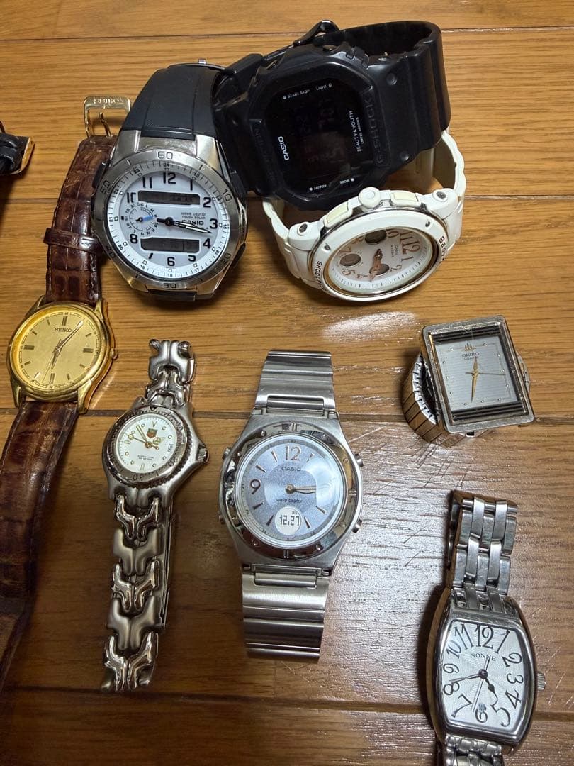 100個 まとめ売り CASIO CITIZEN SEIKO G-SHOCK