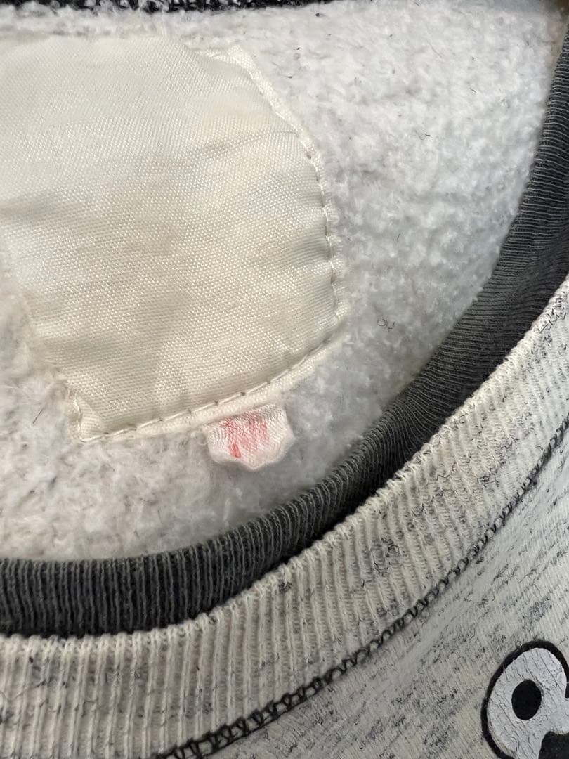 90s SPX ロゴプリント スウェットシャツ グレー/ブラック