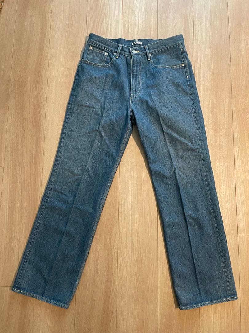 オーラリー AURALEE Hard Twist Denim 32