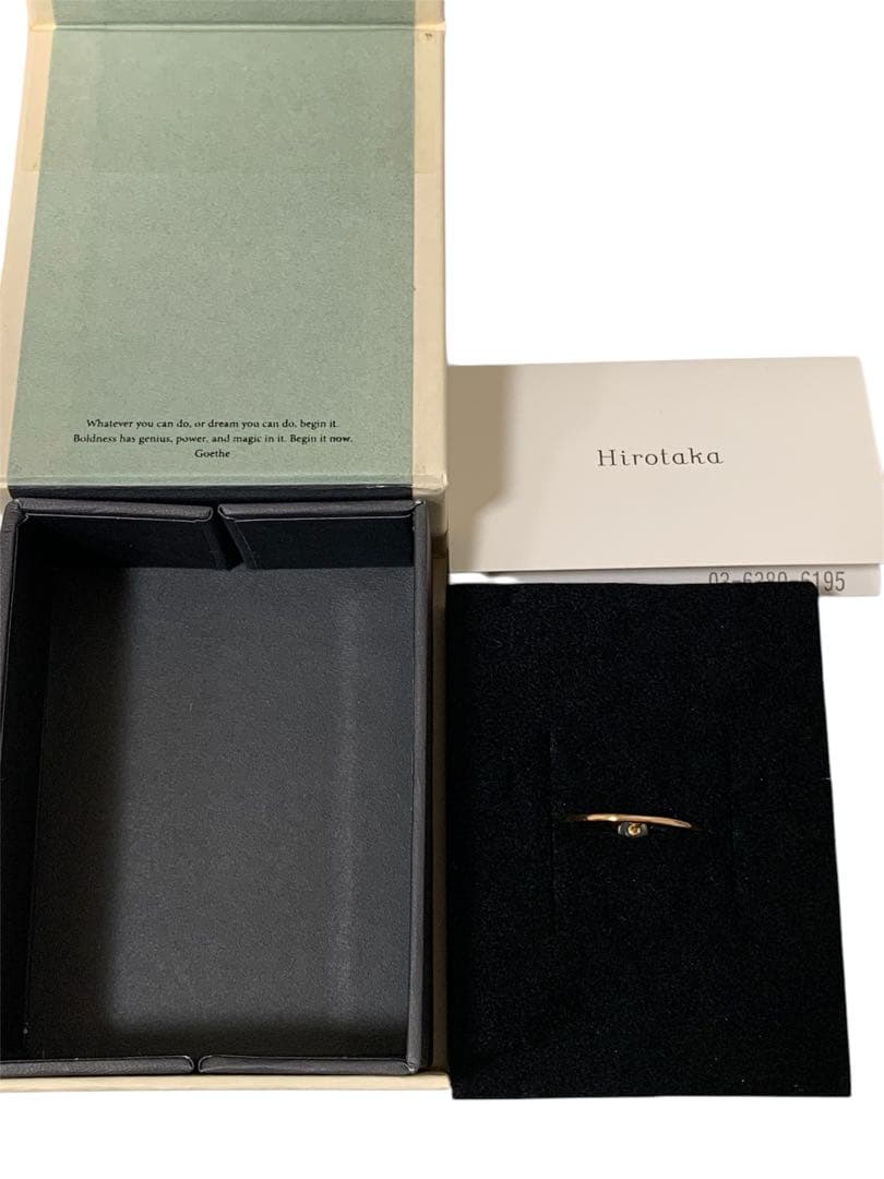 【片耳のみ】ヒロタカ　Bow ピアス　K10