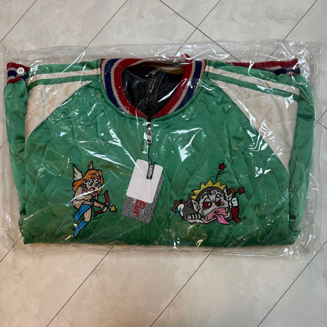 SAPEur ビックリマン　スカジャン XLサイズ　オマケつき　新品未使用未開封