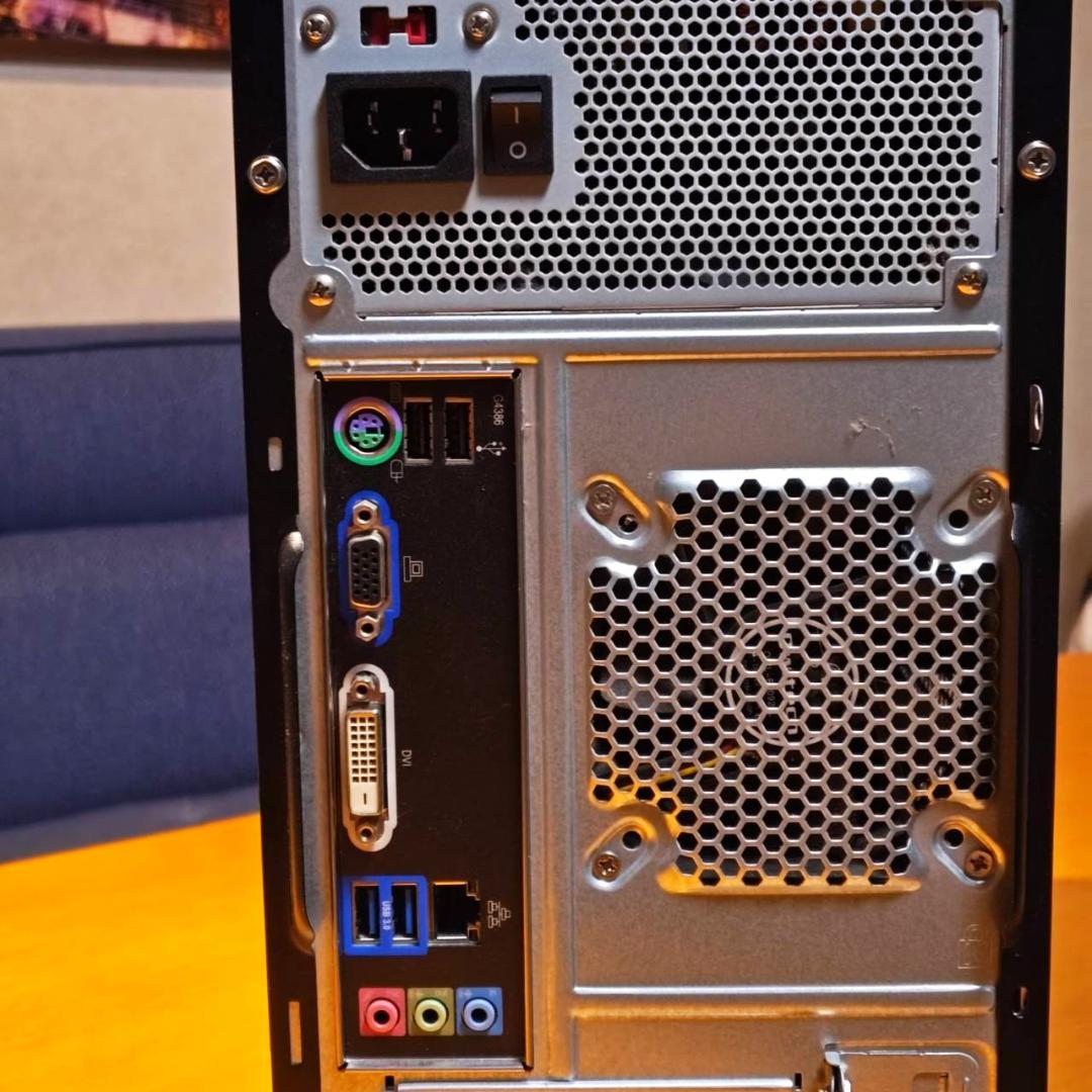 windows7起動確認済 i7-4770搭載PC＋モニター＋KB HDD無