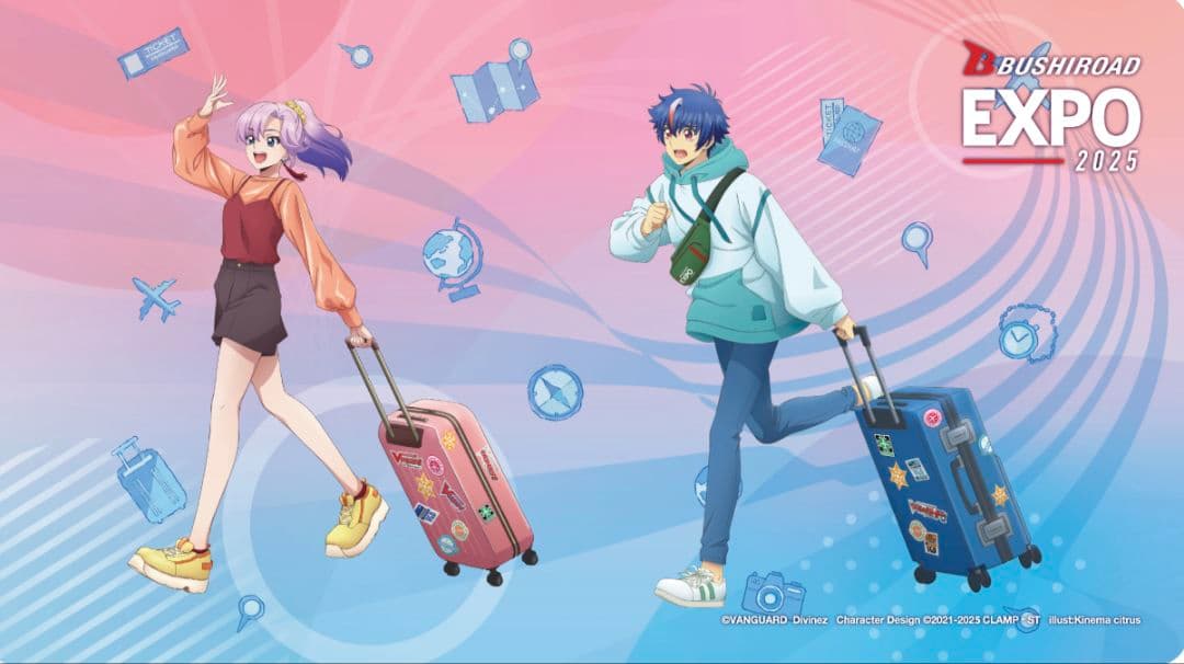 ヴァンガード BUSHIROAD EXPO 2025 プレイマット