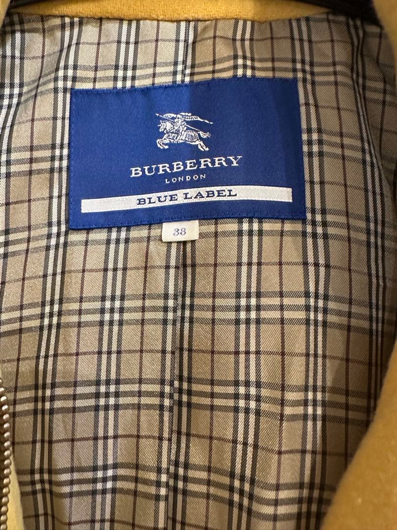 BURBERRY BLUE LABEL ダッフルコート 38 ベージュ