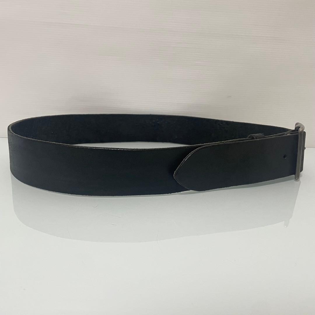 RRL ダブルアールエル エイジング加工 バックル レザーベルト 32