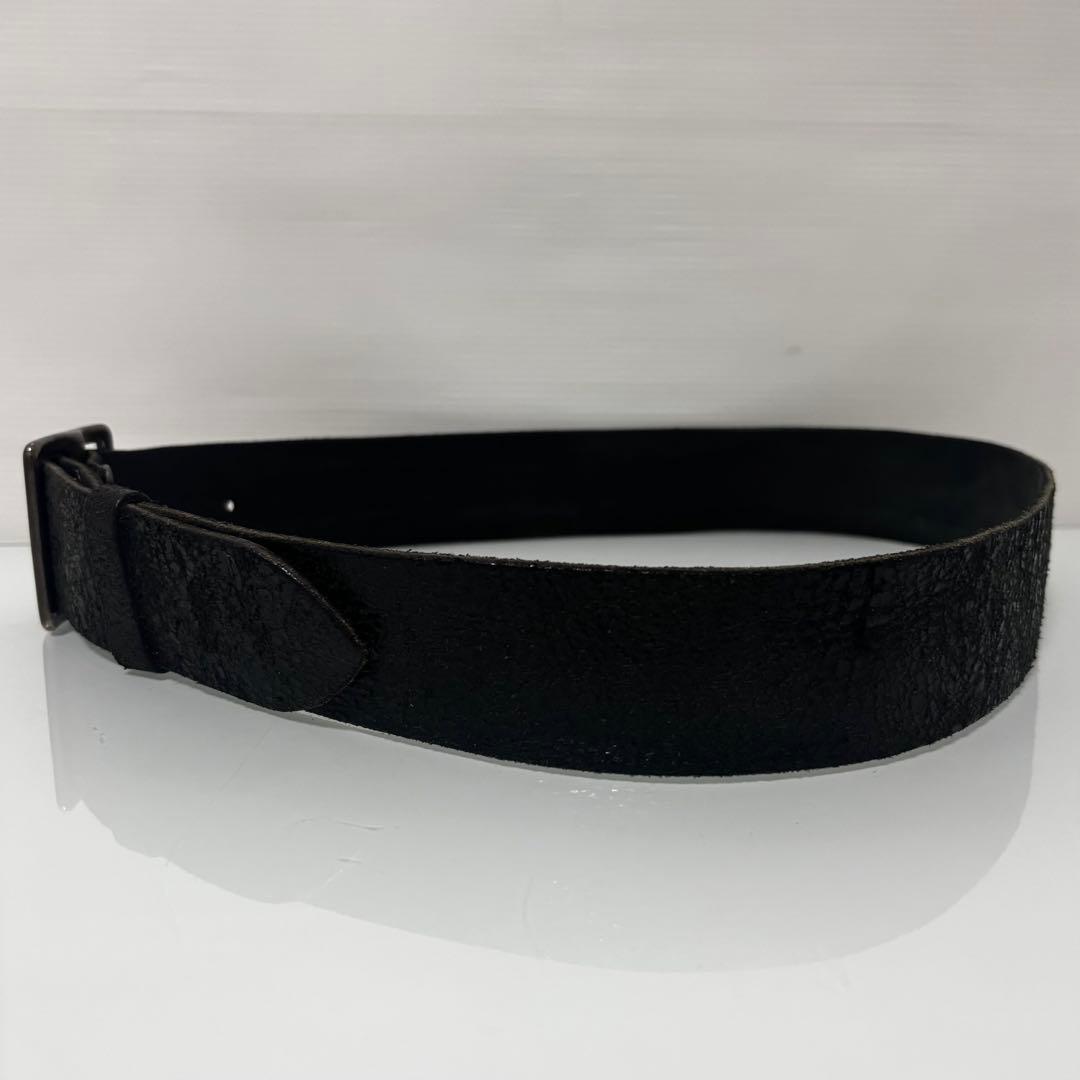 RRL ダブルアールエル エイジング加工 バックル レザーベルト 32