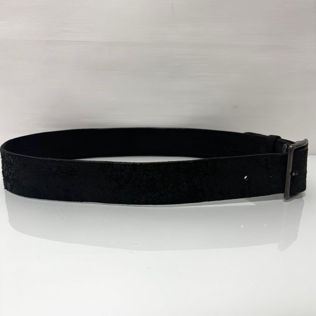 RRL ダブルアールエル エイジング加工 バックル レザーベルト 32