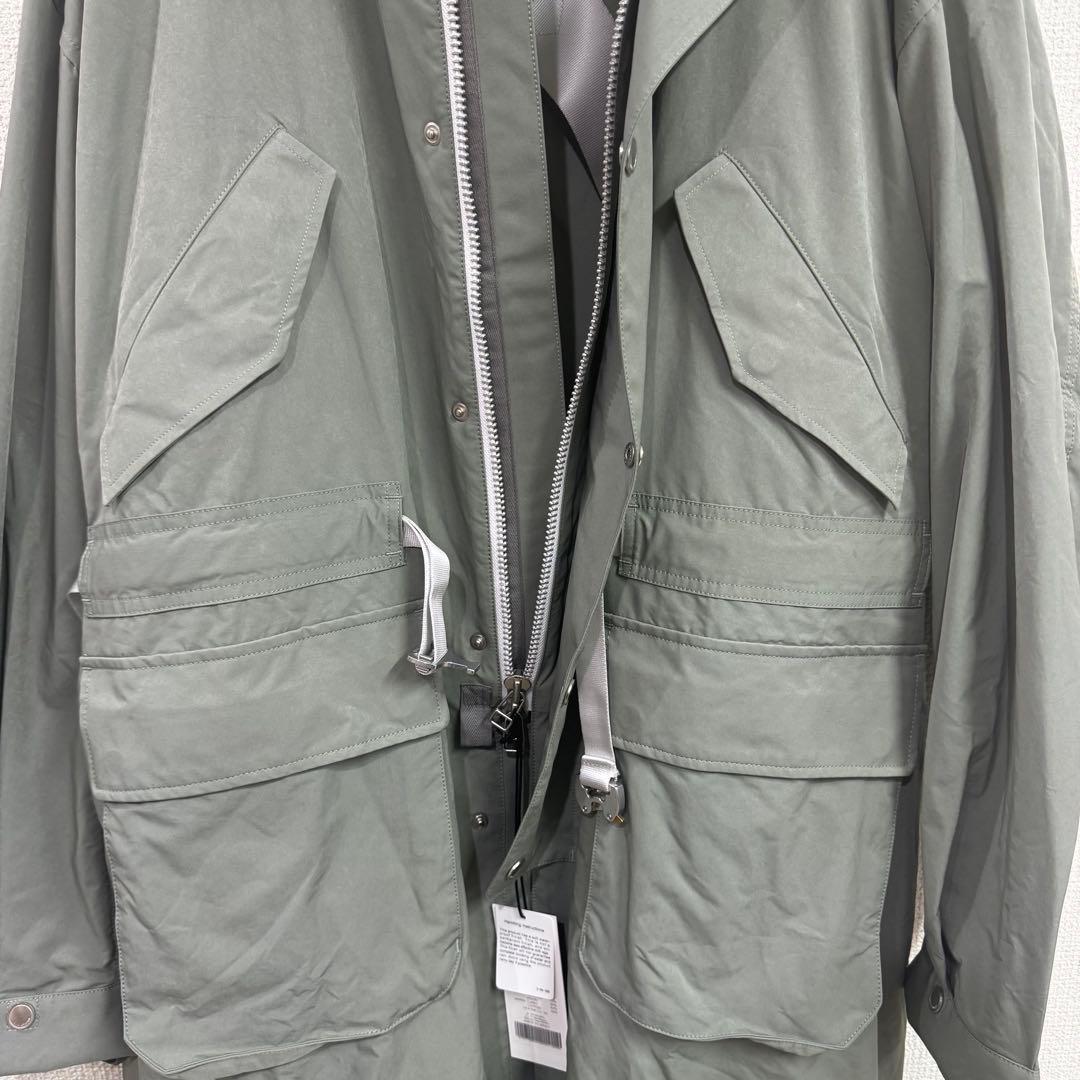 タグ付き SUBLATIONS MICROFIBER TWILL モッズコート