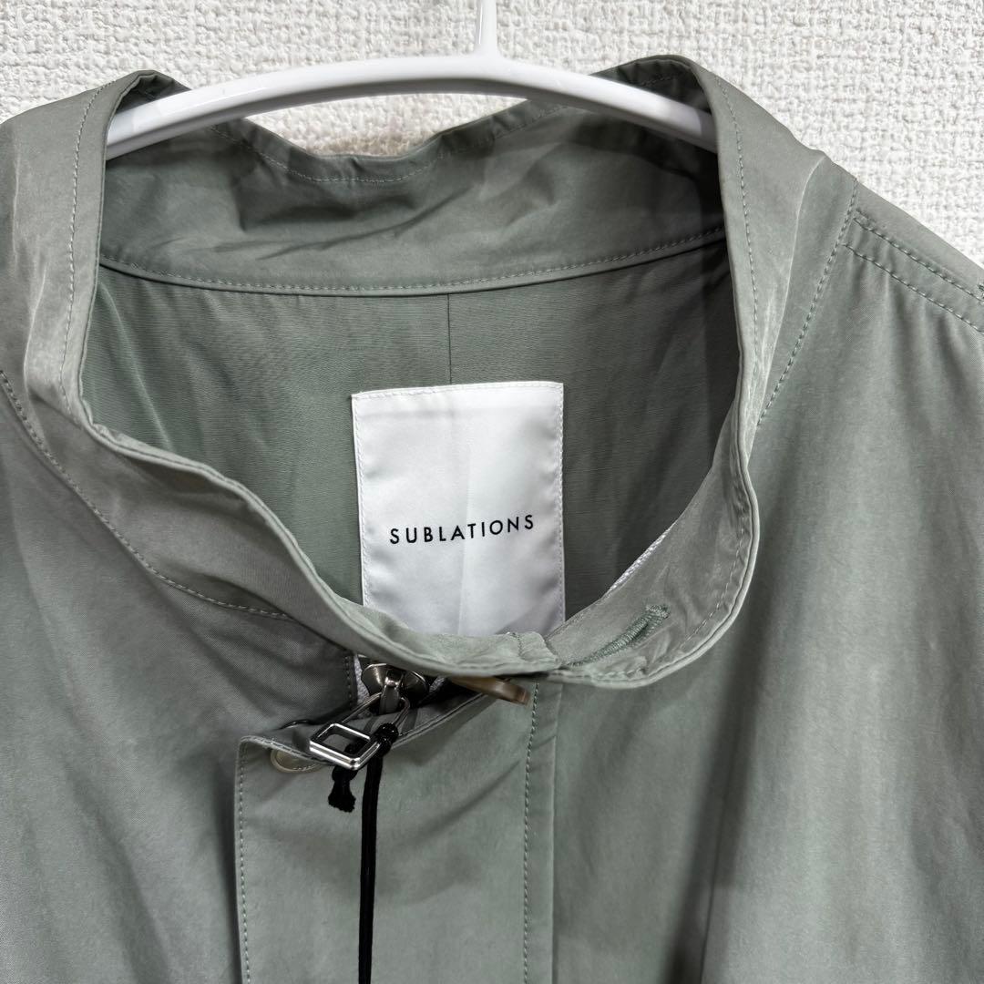 タグ付き SUBLATIONS MICROFIBER TWILL モッズコート