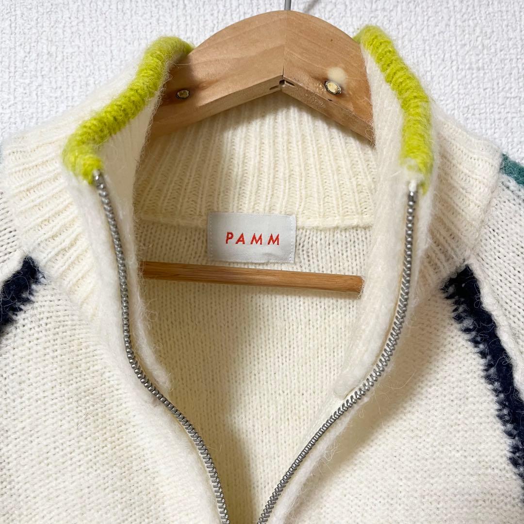 PAMМ　ホームウェアのニットトラックジャケット ホワイト　size2