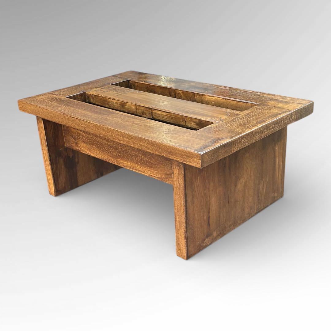 定価10万　美品　リビングハウス　オットマン　スツール　布　ウォールナットカラー