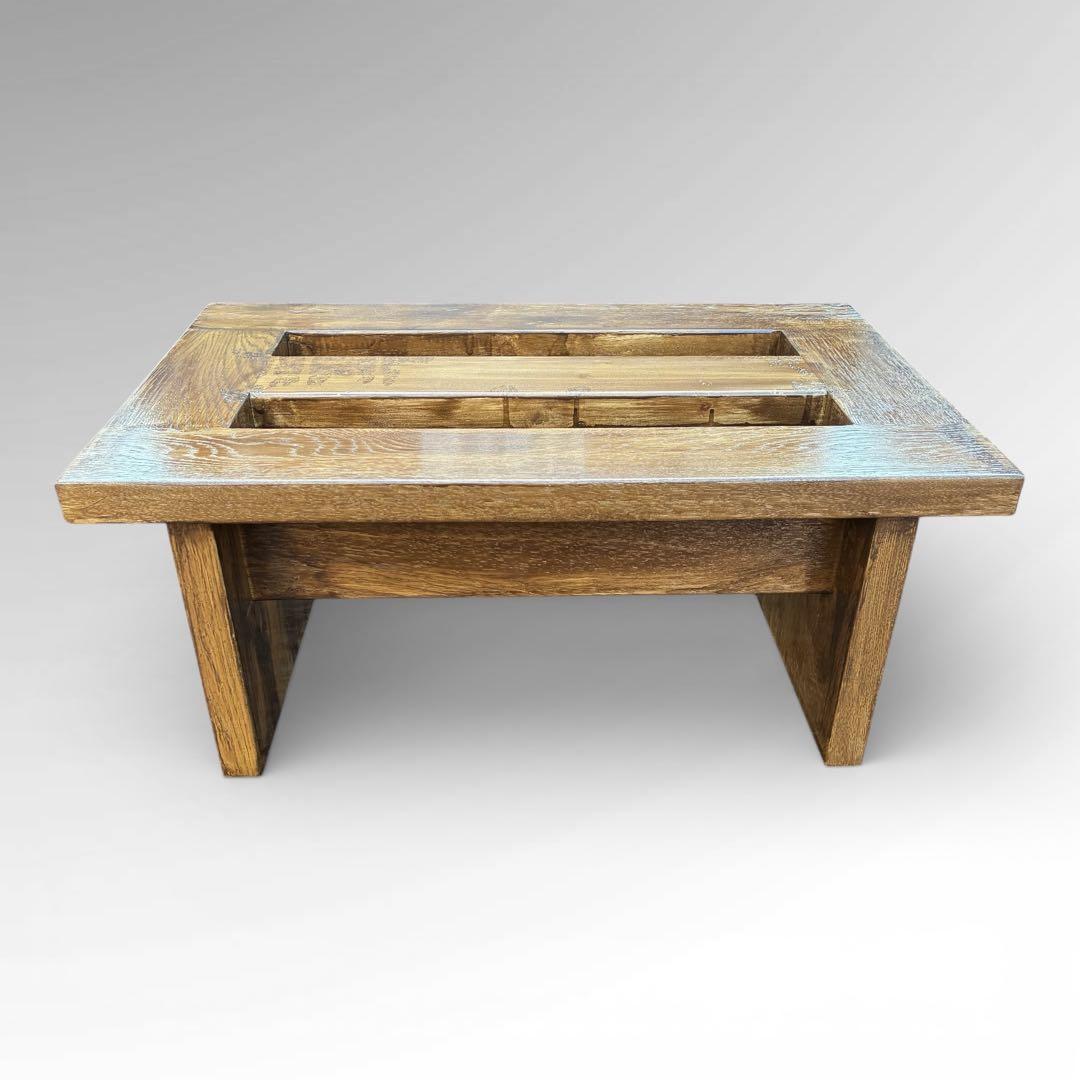 定価10万　美品　リビングハウス　オットマン　スツール　布　ウォールナットカラー