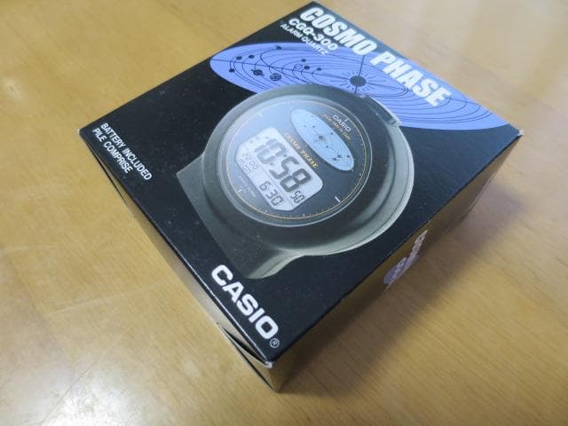 希少　CASIO CGQ-300 置時計　コスモフェイズ　COSMO PHASE
