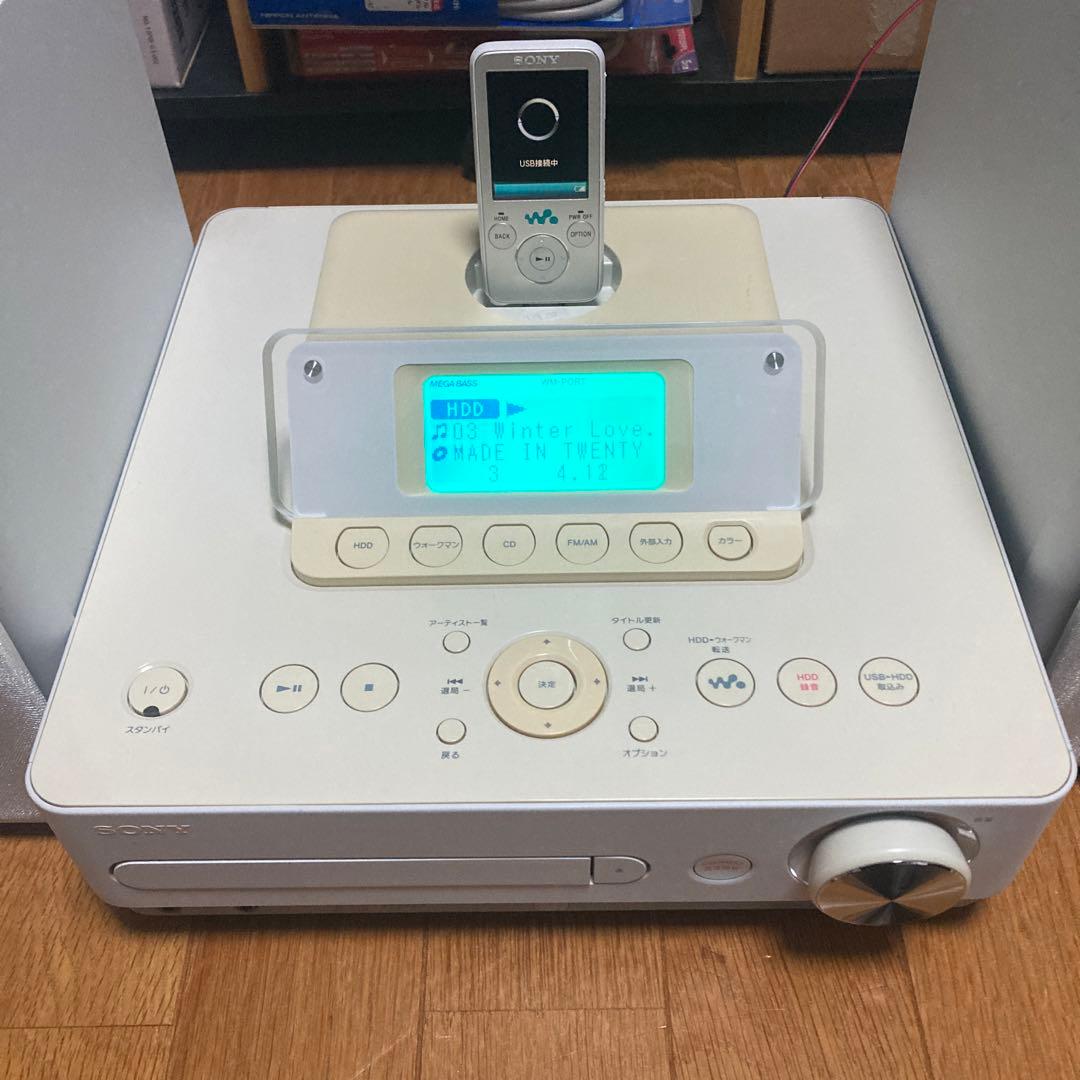 SONY CMT-E300HD(W)美品❣️お値引き‼️