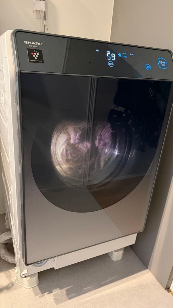 SHARP シャープ ドラム式洗濯乾燥機 ES-W112