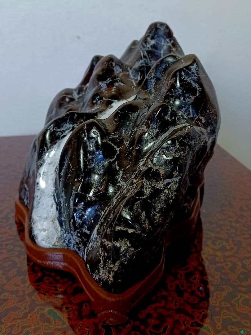 滝石　水石　盆石