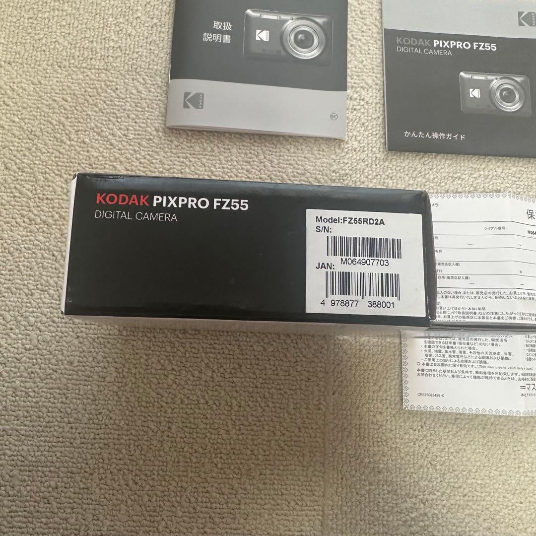 kana　コダック デジタルカメラ PIXPRO FZ55 FZ55RD