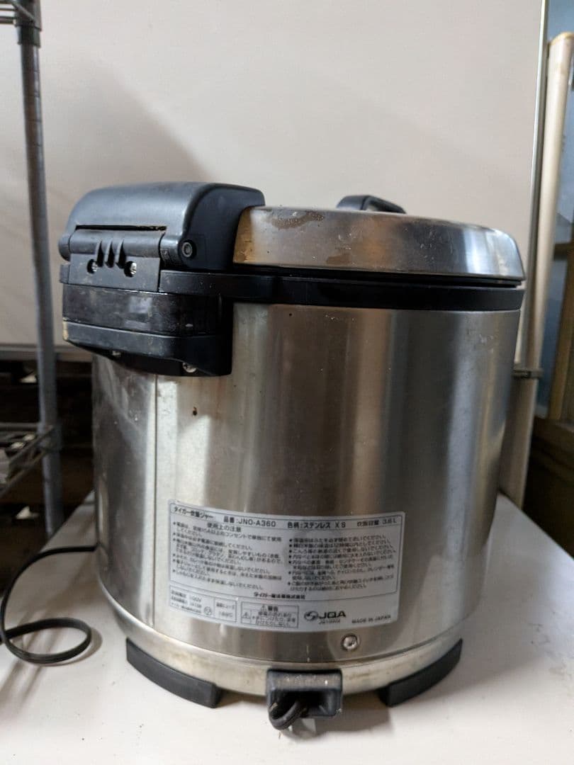 M0218 タイガー 炊飯ジャー JNO-A360 3.6L 2升炊き2003年