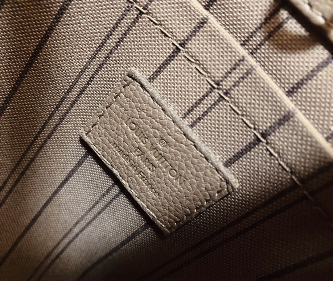 訳あり美品　正規品 LOUIS VUITTON モンテーニュMM トープ