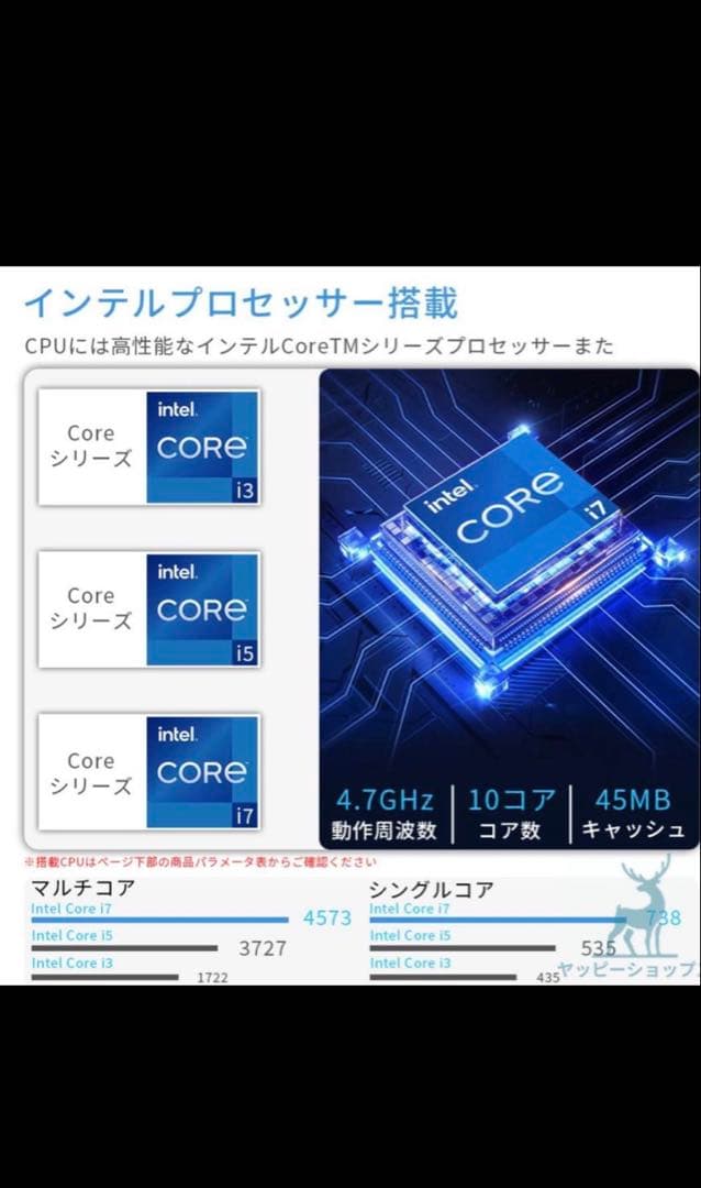 22インチ デスクトップPC モニター