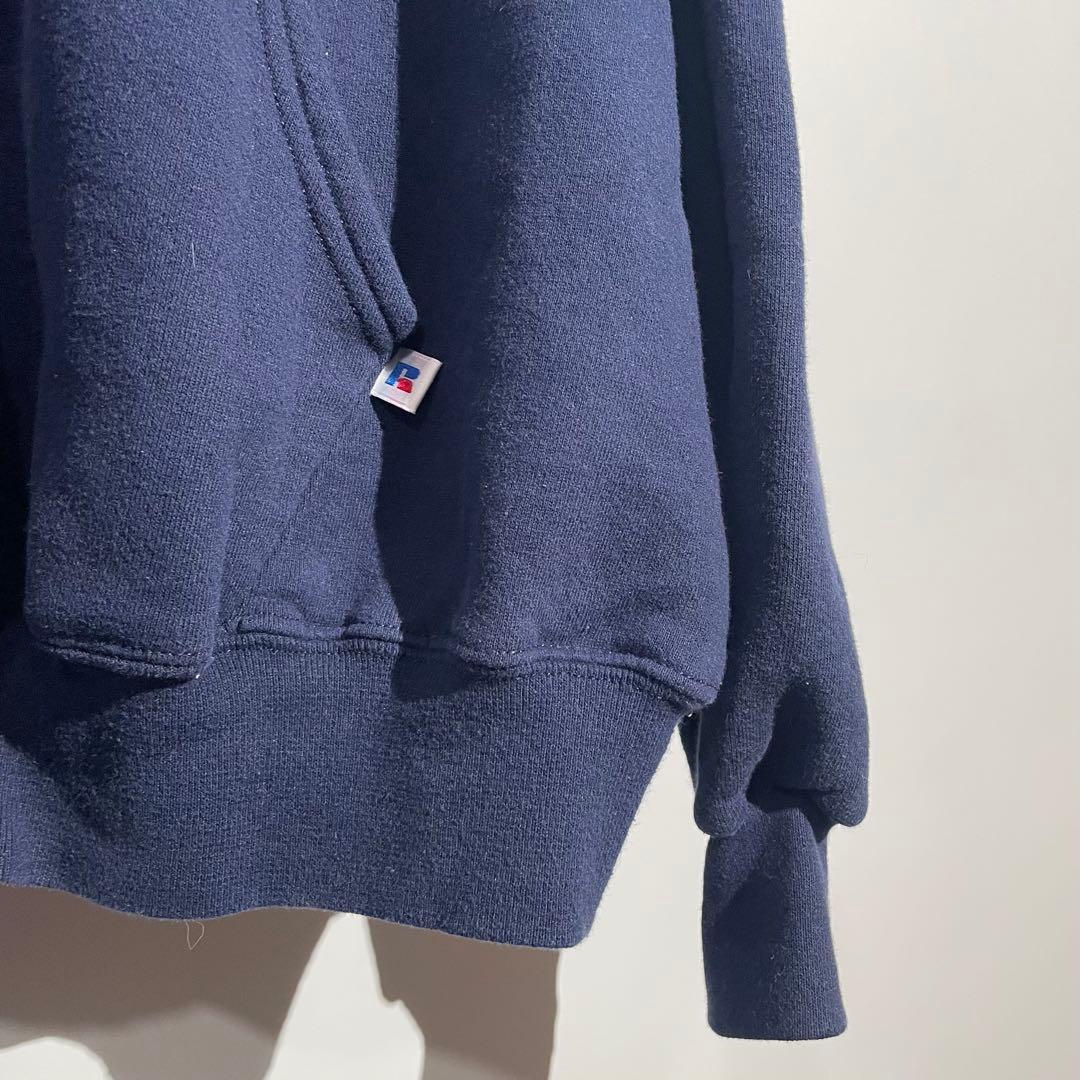 90s RUSSELL スウェットカーディガン　ジップアップ　メキシコ製