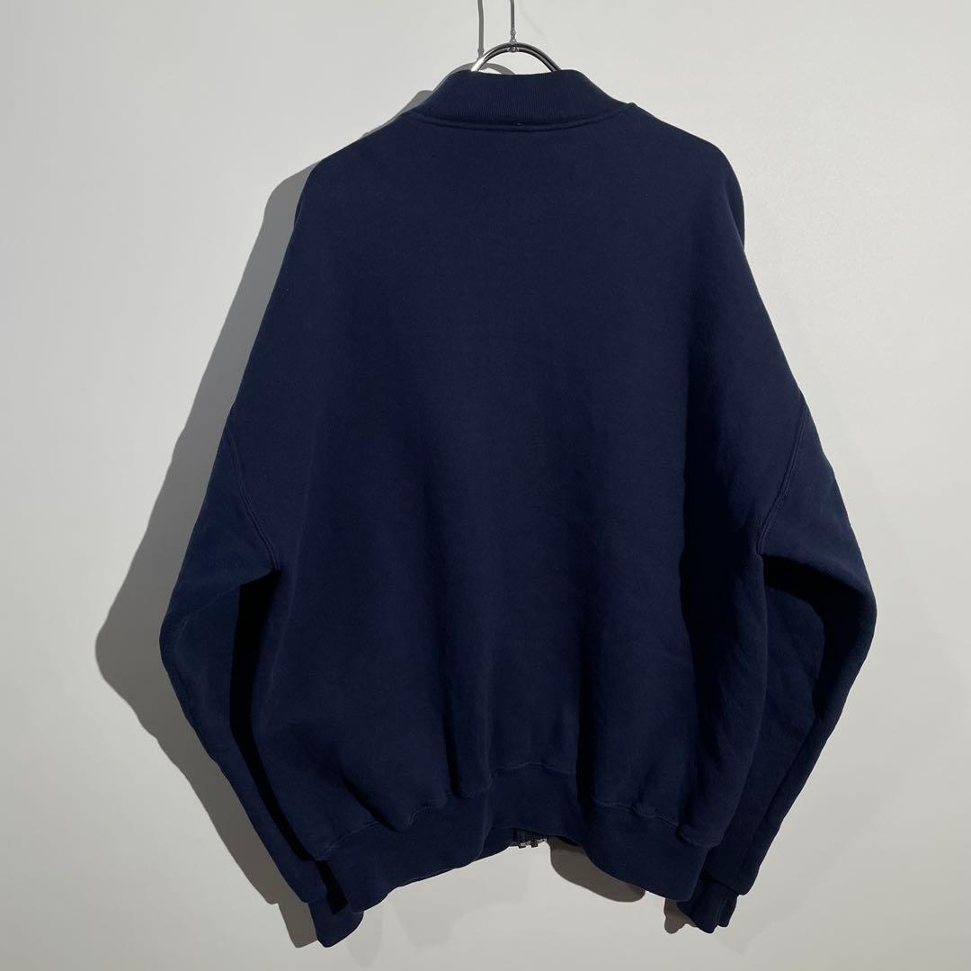 90s RUSSELL スウェットカーディガン　ジップアップ　メキシコ製